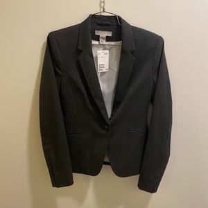 Final Sale H&M Charcoal Fitted Blazer
